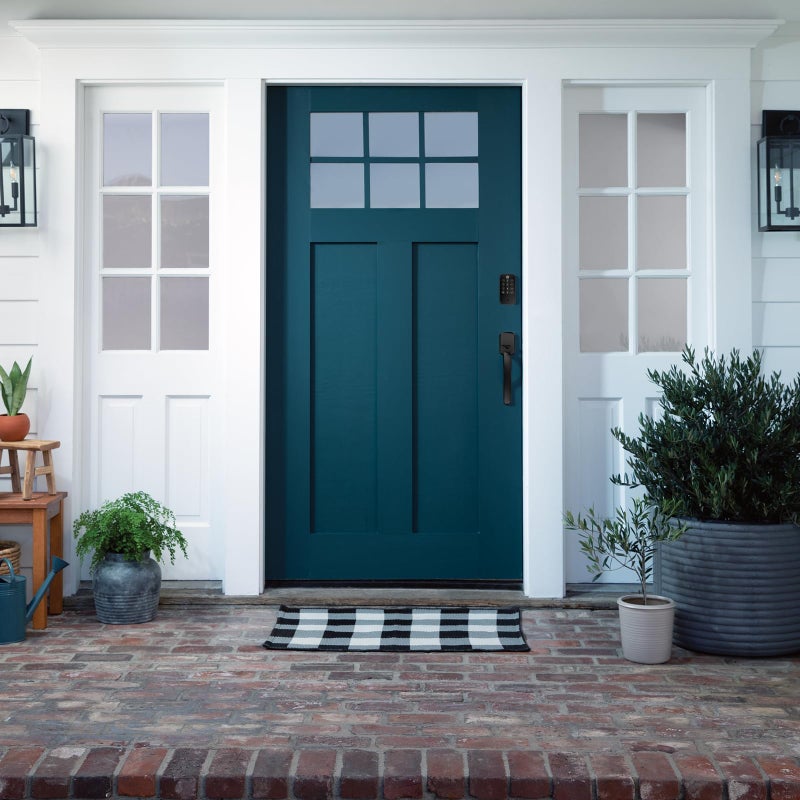 Yale Security قفل أمان Yale 2 Touch Deadbolt Oil مفروك برونزي قفل باب دخول ببصمة الإصبع البيومترية مع لوحة مفاتيح رقمية لإدخال الرمز (بدون واي فاي) YRD420-F-BLE-0BP - Image 5